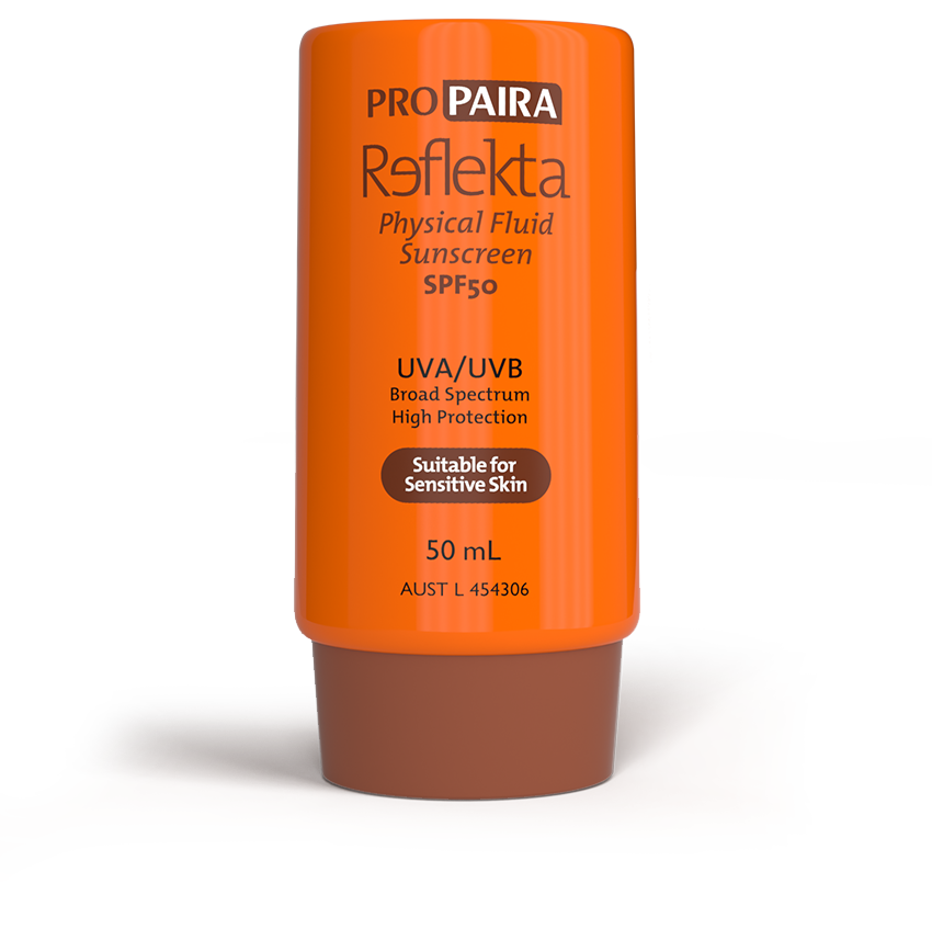 Reflekta Physical Fluid Sunscreen SPF50 (Mineral Sunscreen)