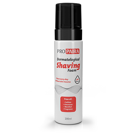 Dermatological Shaving Foam 200ml - Shave without skin trauma